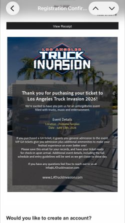 La Truck Invasion ticket