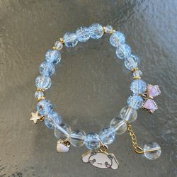 Blue Cinnamorol Stainless Steel Bracelet New