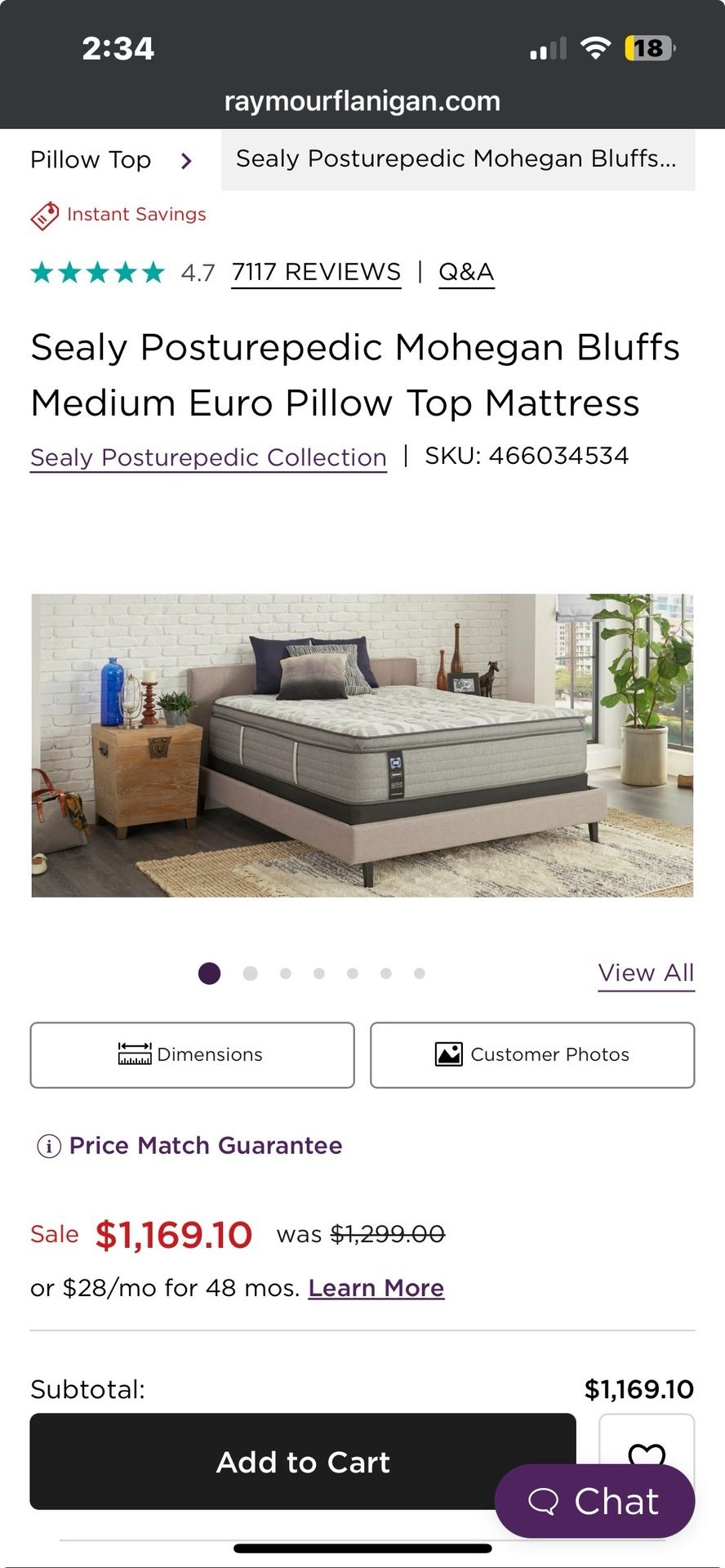 New King Sealy Matress And Box Spring Set