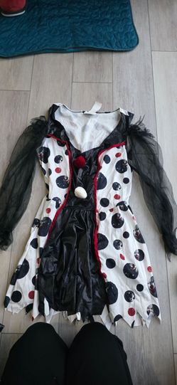 Clown women's costume Large