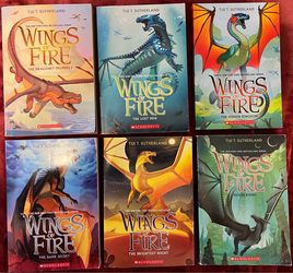 Wings of Fire Books 1–6 by Tui T. Sutherland