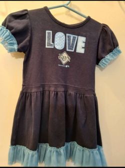 Tampa Bay rays dress size 4T