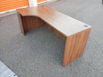$100 Walnut Left Corner Desk