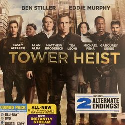 TOWER HEIST Special Edition (Blu-Ray + DVD-2011)