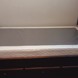 Wooden Twin Bed