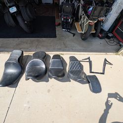 Harley seats.