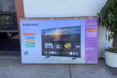 MV 75” Samsung smart 4k led Uhd tv