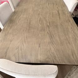 City Furniture Grey Wood Dining Table 