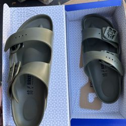 New Birkenstock- Khaki Arizona Eva Size 40