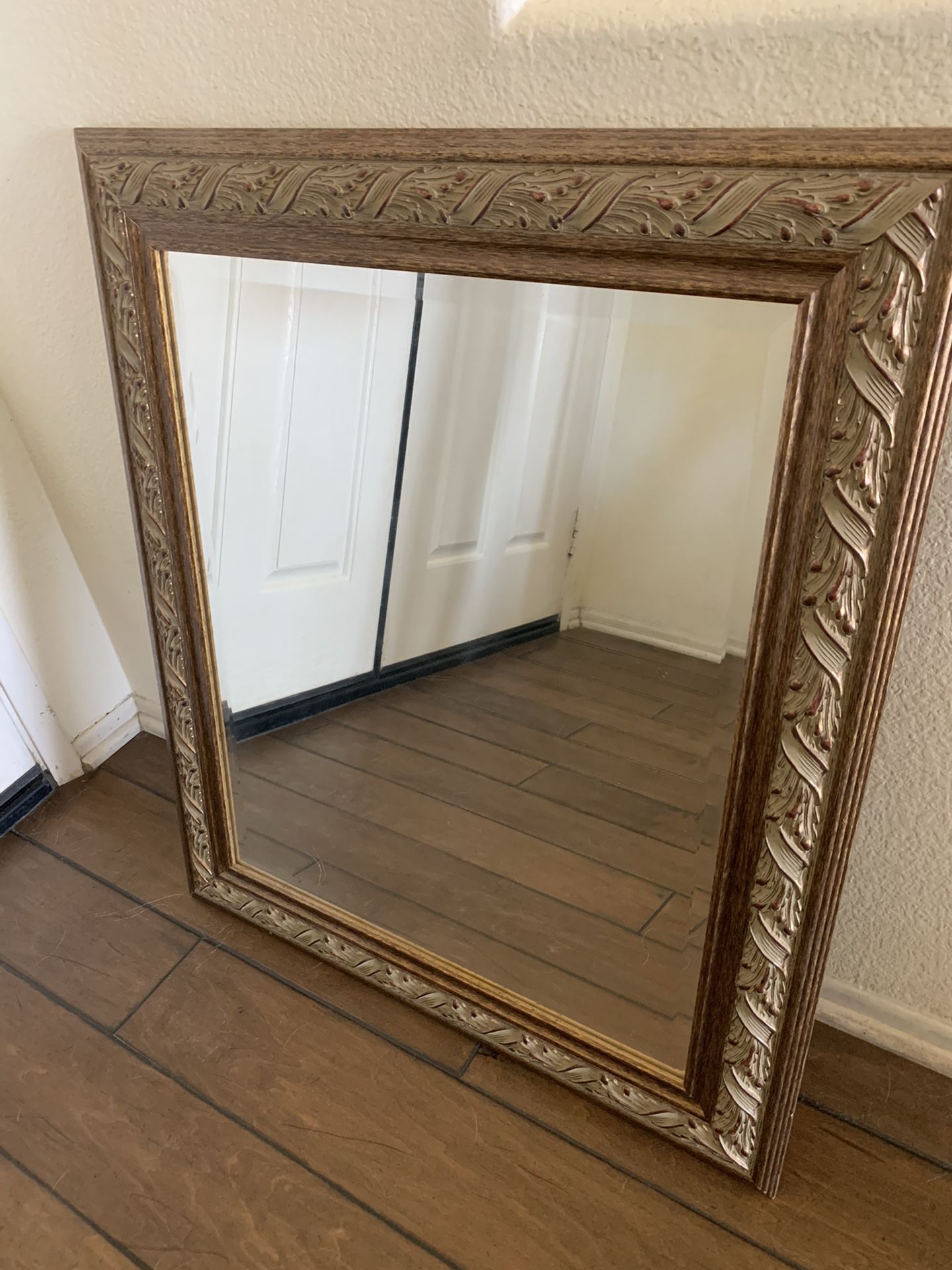 Mirror, Wooden Frame