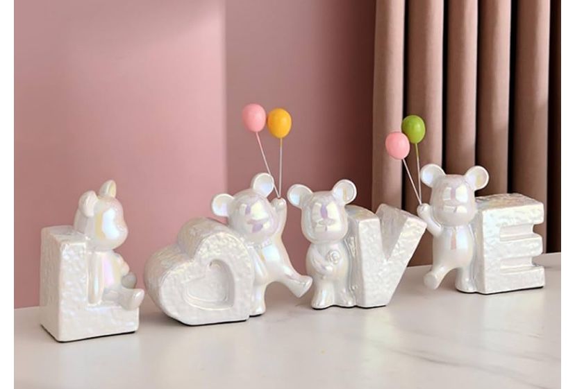 Love Bear Figurines