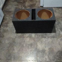 Two 12' Speaker Box