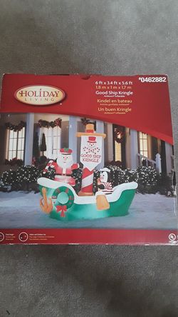 Christmas outdoor ship