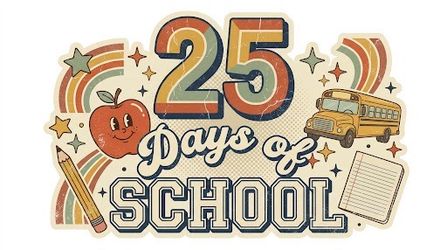 25 Days of School DTF T-Shirt