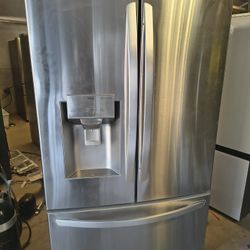 LG Refrigerator Stainless Steel 3 Door 