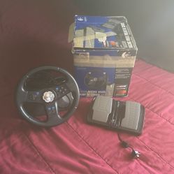 PlayStation 2 Racing Wheel