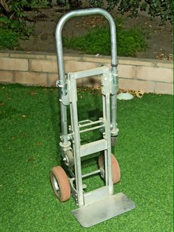 Wesco Cobra Mini 2-in-1 Convertible Hand Truck & Platform Cart (Aluminum)