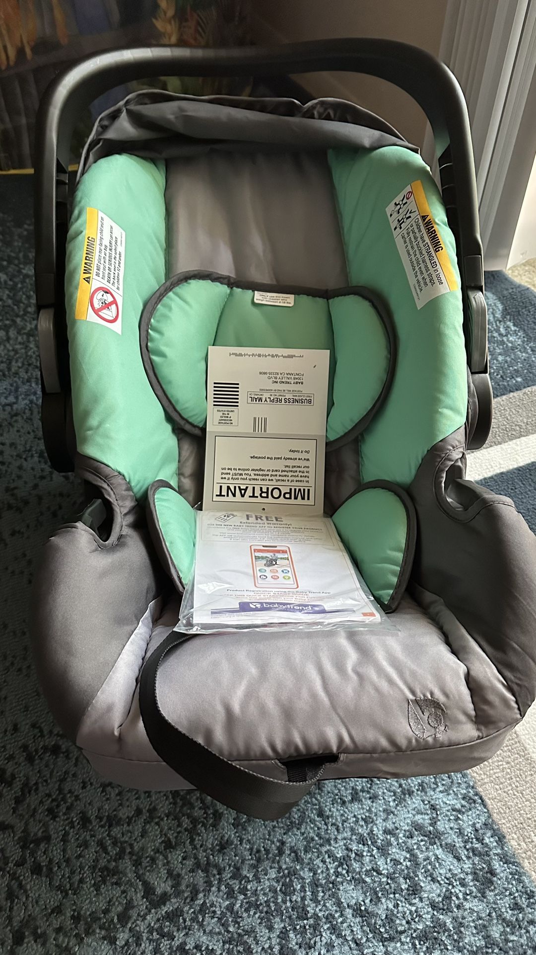 Baby Trend Car Seat …. Nuevo Asiento De Bebe