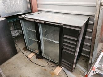 Commercial Beverage Air Back Bar Cooler Refrigerator 