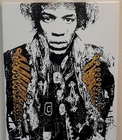 Jimi Hendrix painting