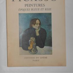 1948 peintures Epoques Bleue Et Rose … Les editions du chene Paris Picasso book 