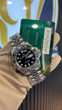 Rolex GMT MASTER II Stainless Steel 126710GRNR 2026 on Jubilee Bracelet