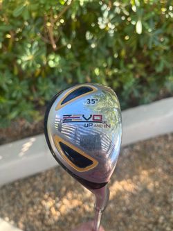 Zevo Up and In Chipper Steel Shaft RH 35”
