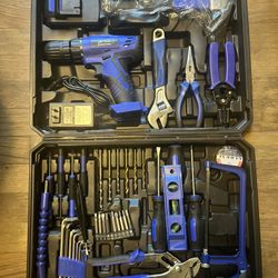 Tool Box With Drill 