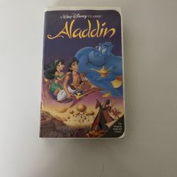 Black Diamond Edition Aladdin VHS