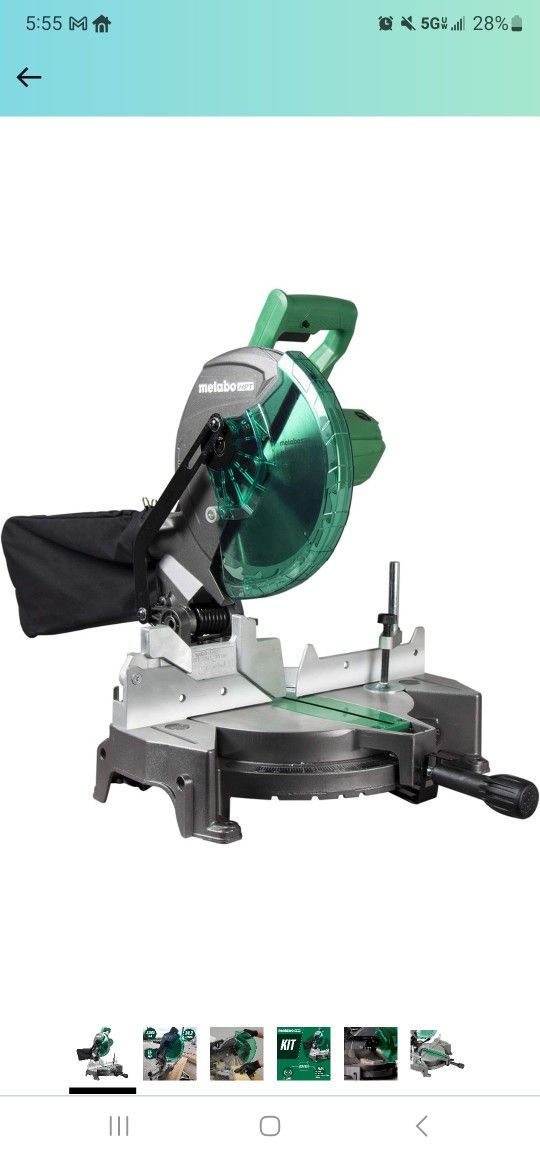 Metabo 10 Inch Miter Saw