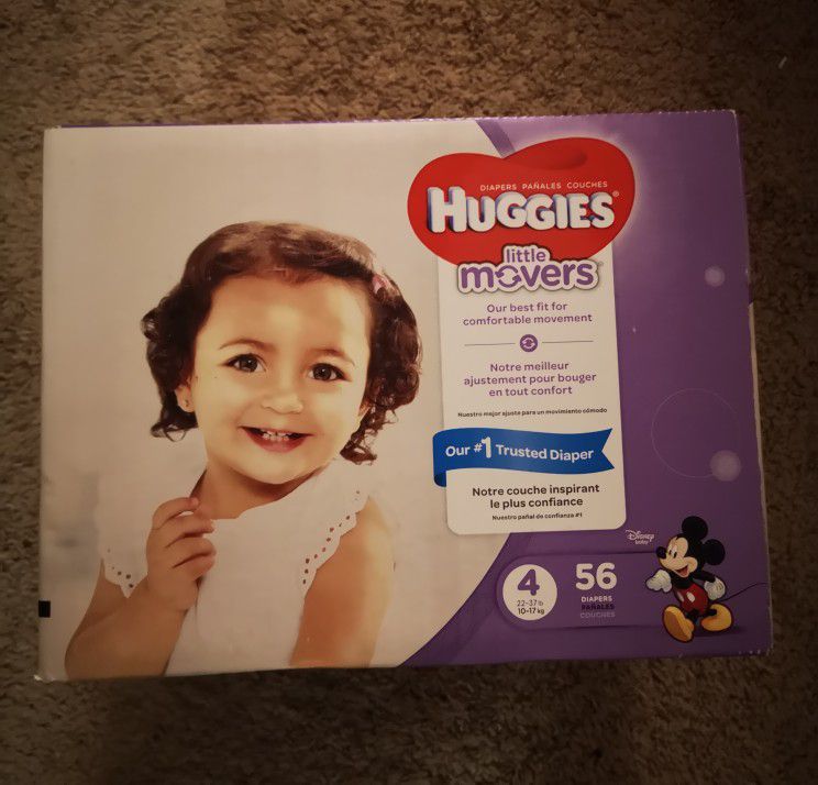 Huggies Little Movers Size 4 