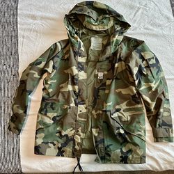 Army Camouflage Parka Jacket 