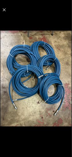 Commercial grade 50’ x 1/4” pressure washer hose 4000 psi $140 (Financing available)