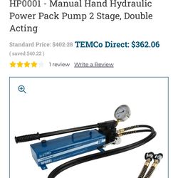 Hydraulic Hand Pump
