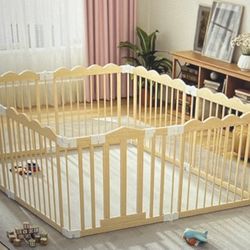 New In Box!!Wooden playpen 