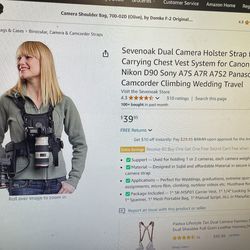 Dual Camera Strap vest