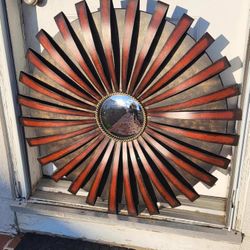 Large Decorative Wall Art- Sunburst Design