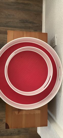 Copco set of 12” and 18” storage turntables