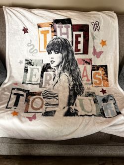 Taylor Swift Eras Tour Blanket