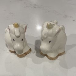 Unicorn Salt And Pepper Shakers