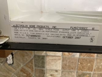 Frigidaire professional series microwave