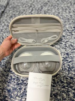 Momcozy m6 Wearable Breast Pump Set with Travel Case