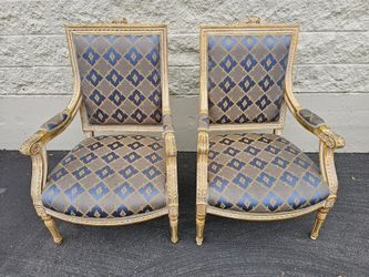 MAGICAL! French Empire Louis XVI Style Chairs ($1,900 value)