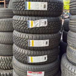 New Tires Installed/ Llantas Nuevas Instaladas 235/75/15 Good Year Tires