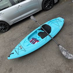 Kayak life vest paddle