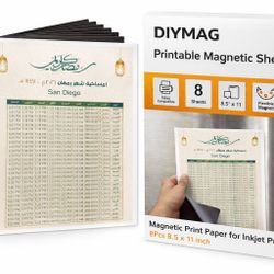 Magnetic Ramadan Calendar Imsakia امساكية