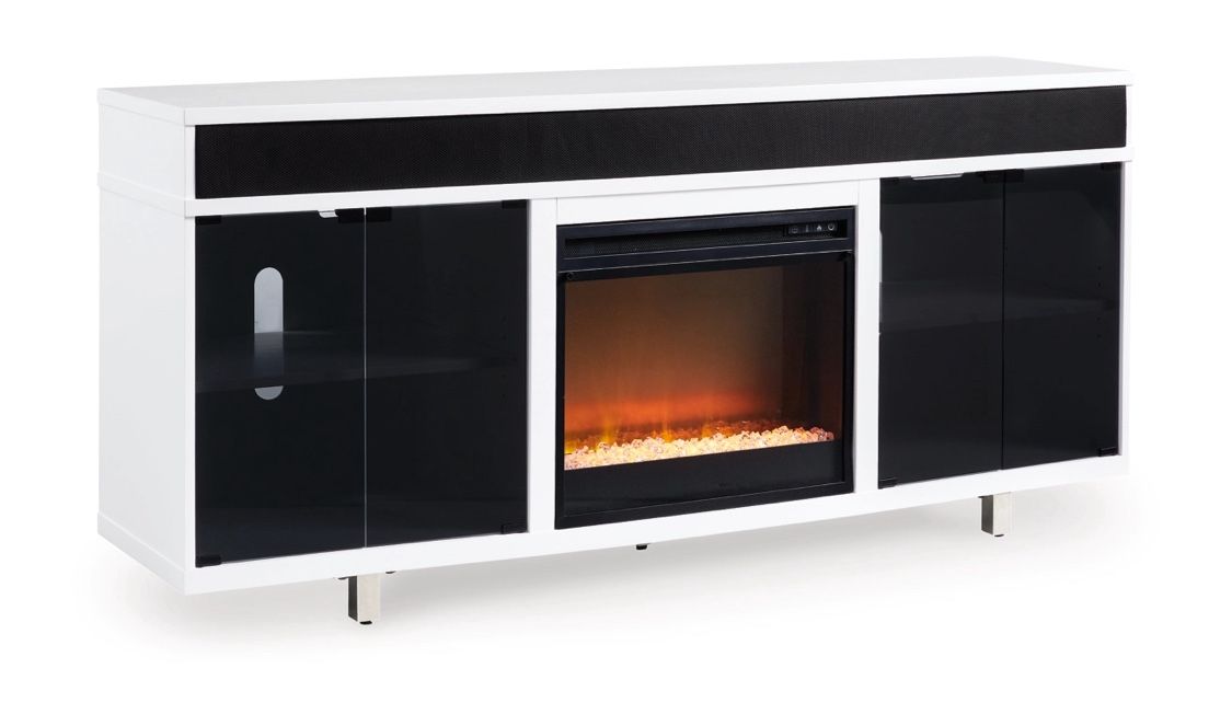 72” Tv Stand fireplace heater