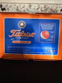 Titleist HVC Tour SF Box Of Golf Balls