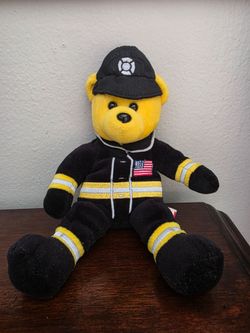 Firefighter Teddy Bear Plush Toy