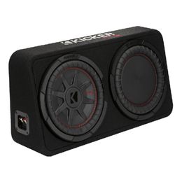 Kicker  48TCWRT102 On Sale
CompRT Series 10" 800W Peak Power Handling 2 Ohms, Car Subwoofer in Thin Profile Sealed Truck-Style Enclosure